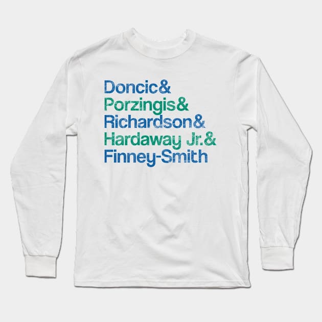 Doncic and the Dallas Mavericks are heading to the Top in 2021 Long Sleeve T-Shirt by BooTeeQue